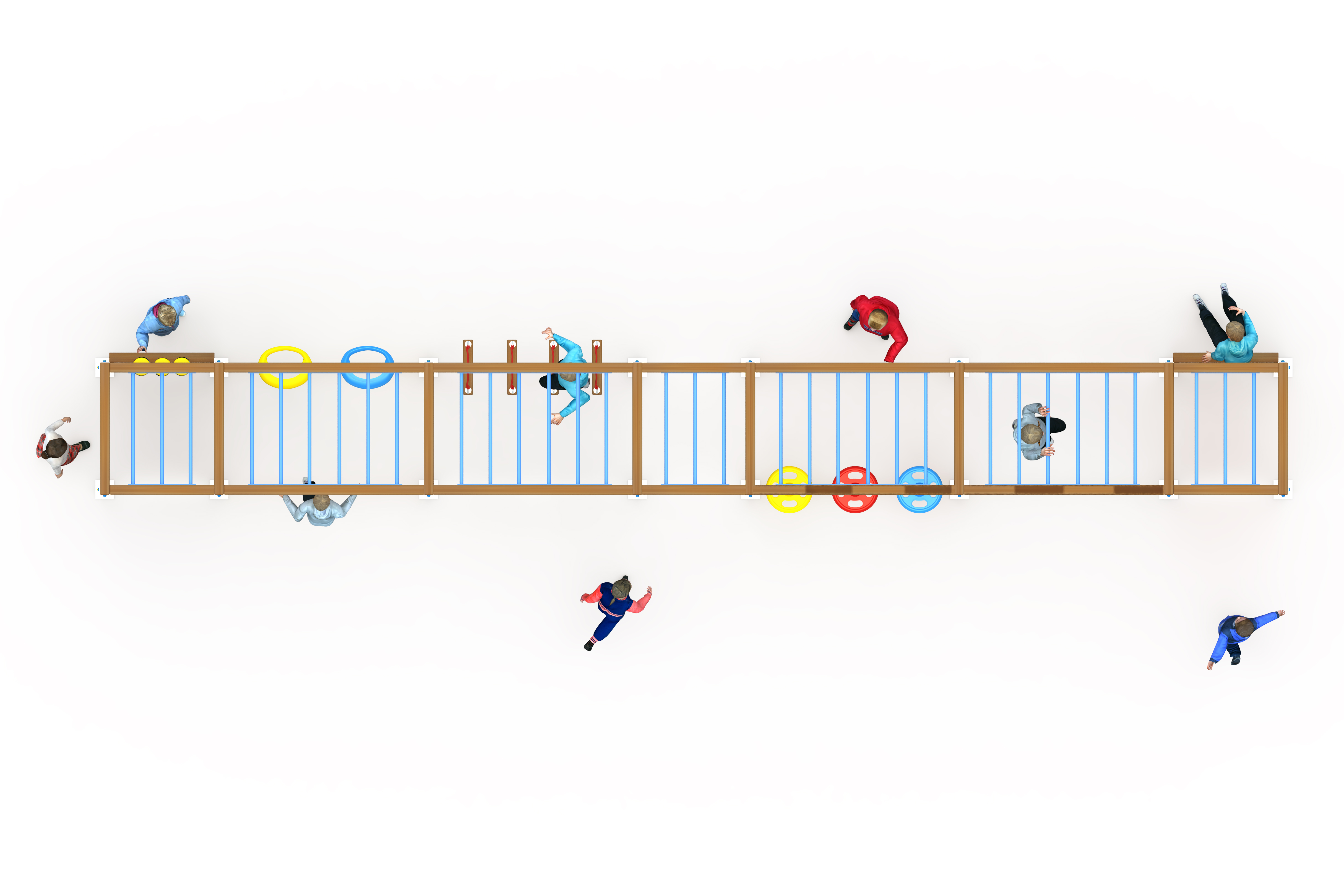 Halatlı Tırmanma B-PTR-200 PTR-221 | Parkur ve Halatlı Tırmanma Oyun Grupları | Erse Kent Mobilyaları